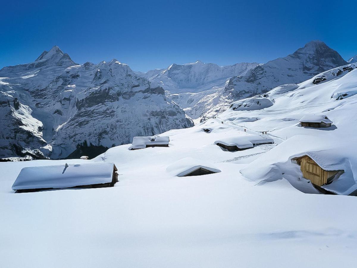 Apartment Chalet Abendrot Apartments-15 By Interhome Grindelwald Exterior foto